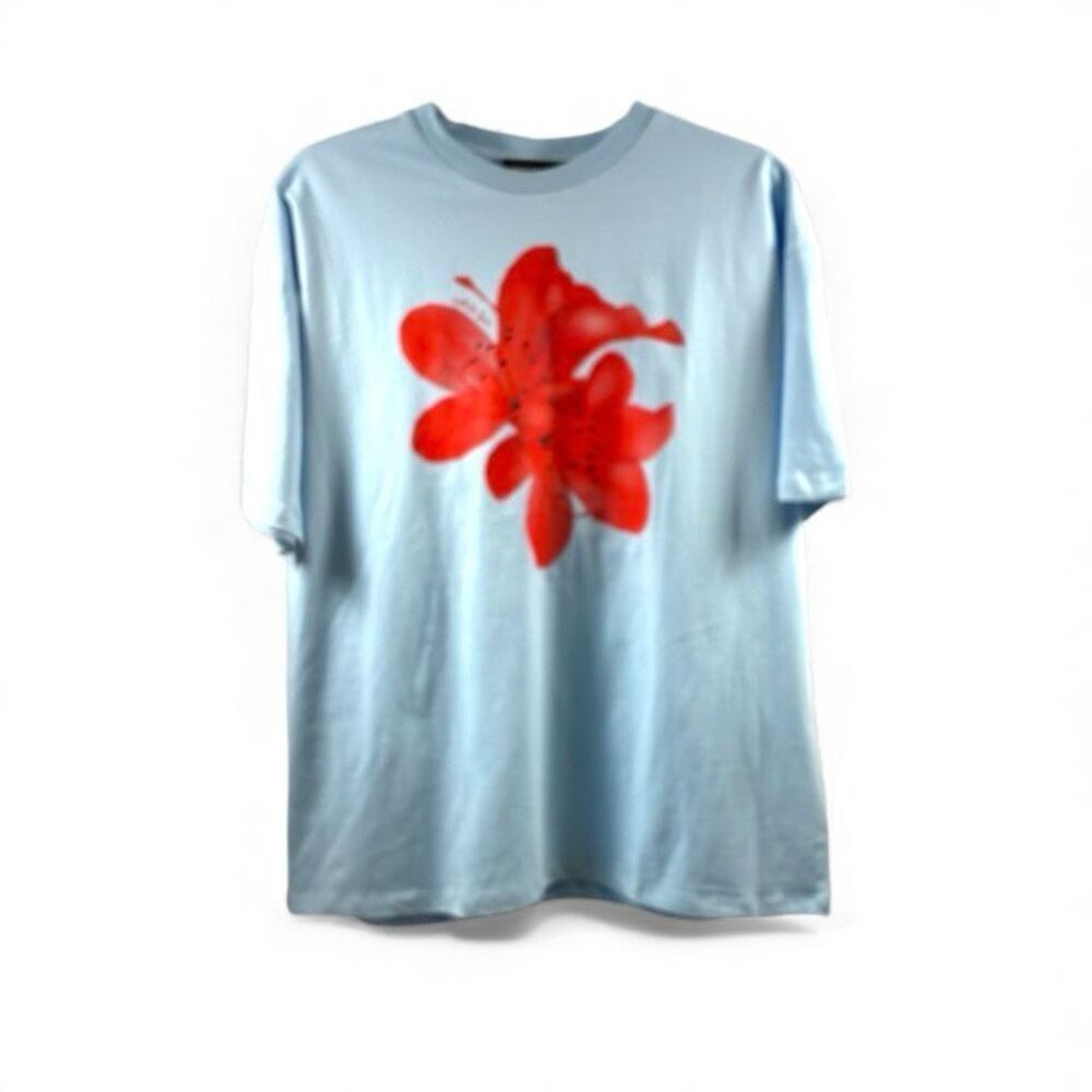 White Fox Nwt Power Of Possibility Oversized In Baby Blue Size S/M
